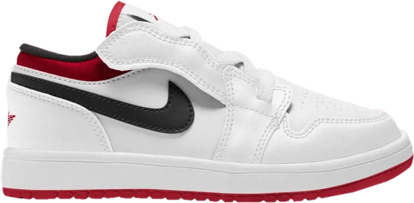  Jordan 1 Low ALT White Gym Red Black (PS)