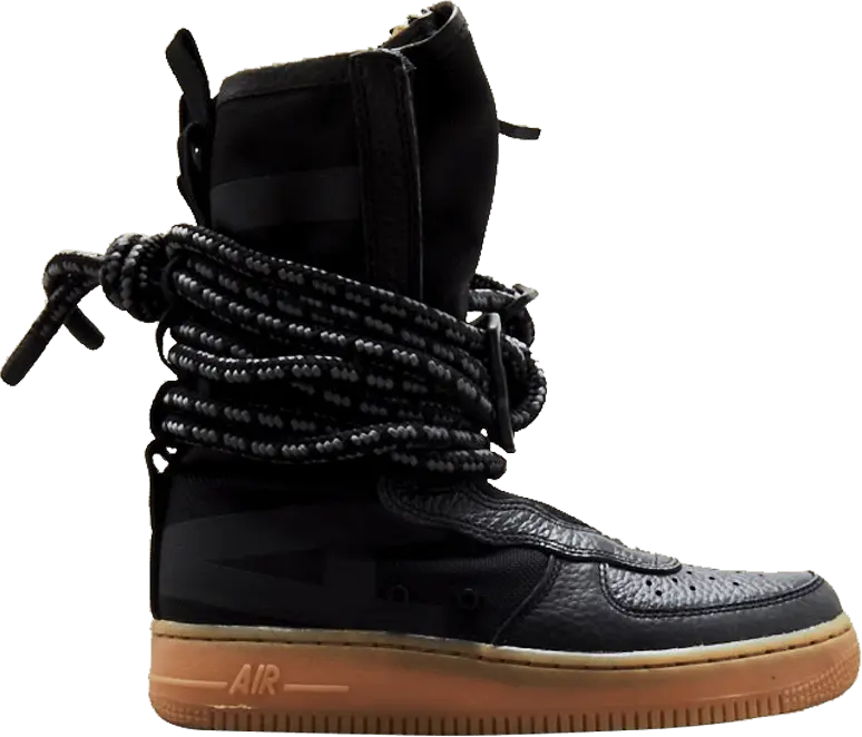  Nike SF Air Force 1 High Black Gum