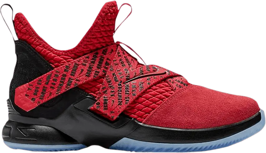  Nike LeBron Zoom Soldier 7 GS &#039;University Red Black&#039;
