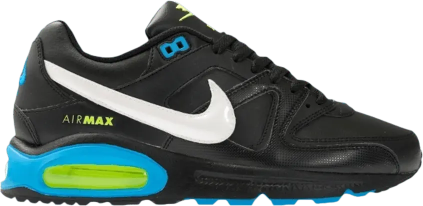  Nike Air Max Command &#039;Black Blue Glow Volt&#039;