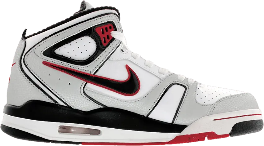 Nike Air Flight Falcon &#039;Metallic Silver Red&#039;