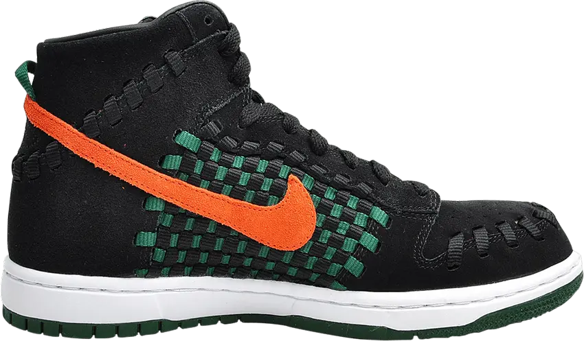  Nike Dunk High Woven Gorge Green