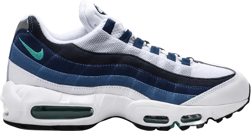  Nike Air Max 95 White Slate Blue