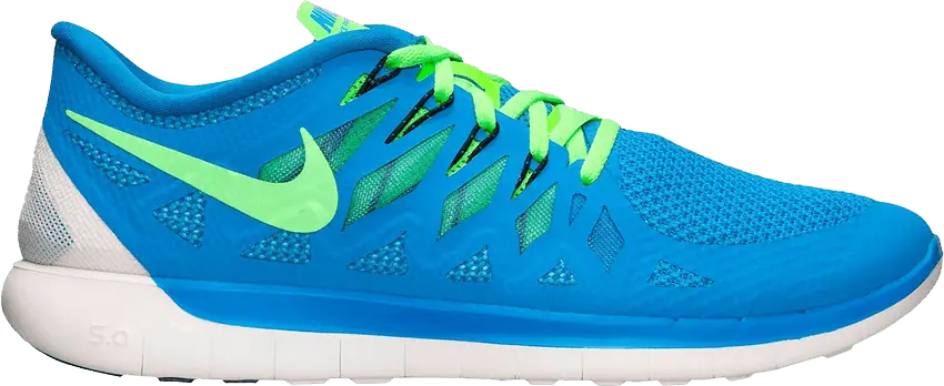  Nike Free 5.0 &#039;Photo Blue Electric Green&#039;