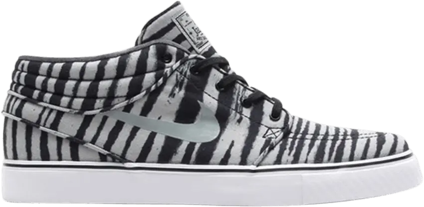  Nike SB Stefan Janoski Mid Tiger Stripe Black