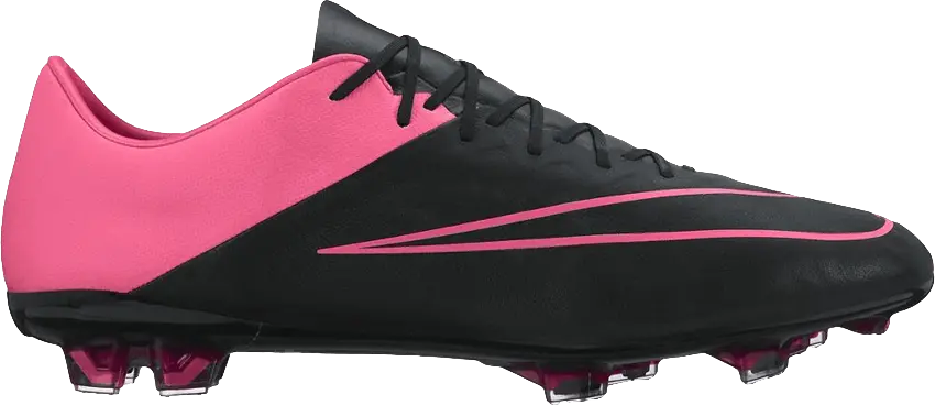  Nike Mercurial Vapor X Leather FG &#039;Black Hyper Pink&#039;