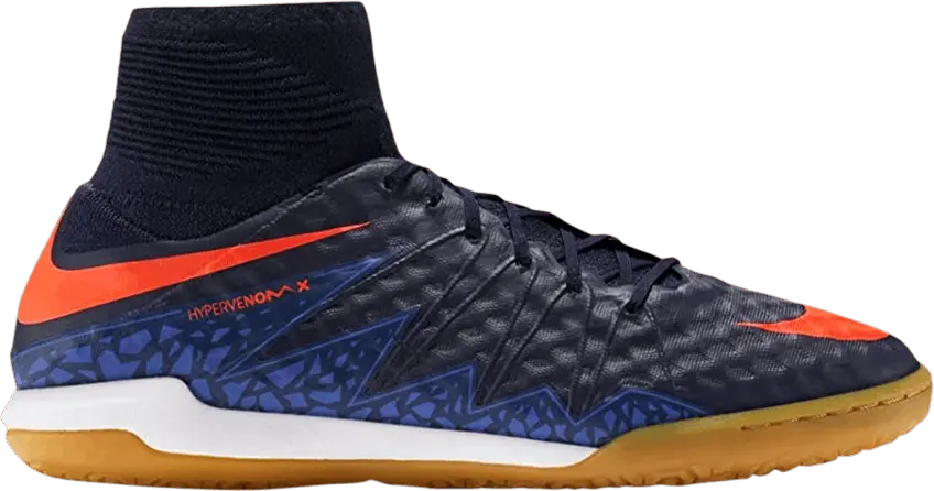  Nike HypervenomX Proximo IC &#039;Obsidian Total Crimson&#039;