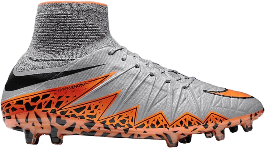  Nike Hypervenom Phantom 2 FG &#039;Wolf Grey Orange&#039;
