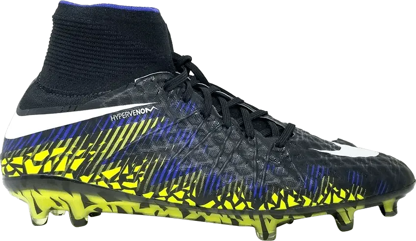  Nike Hypervenom Phantom 2 FG &#039;Black Volt&#039;