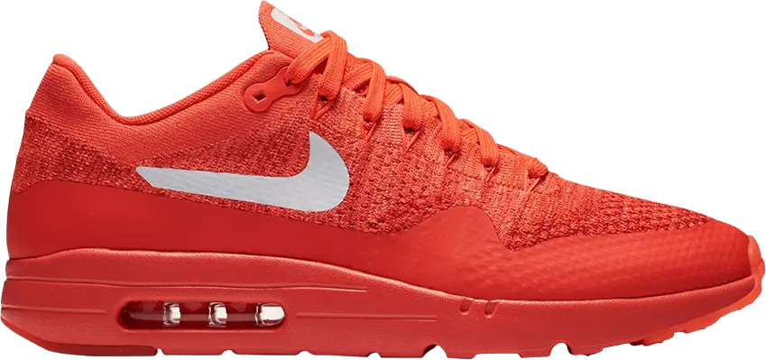  Nike Air Max 1 Ultra Flyknit &#039;Bright Crimson&#039;