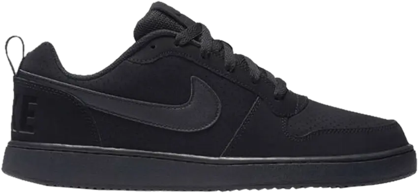  Nike Court Borough Low &#039;Triple Black&#039;