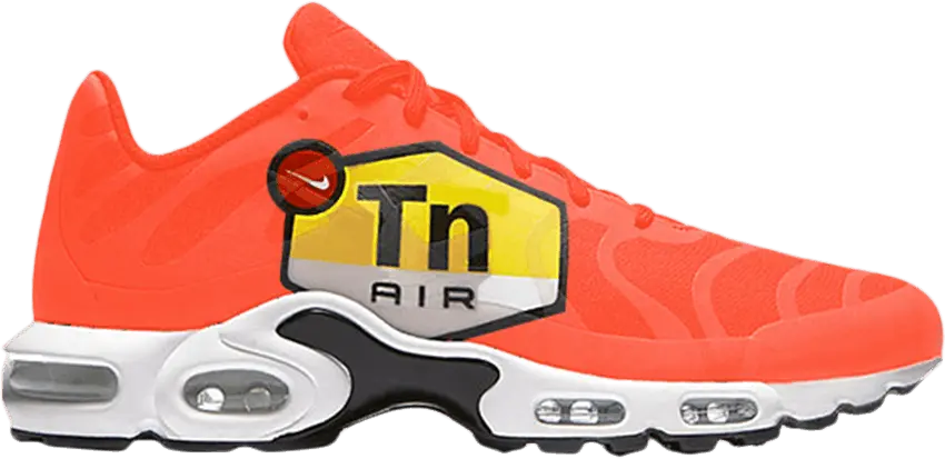  Nike Air Max Plus Big Logo Total Orange