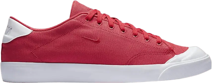  Nike All Court 2 Low Canvas &#039;Track Red&#039;