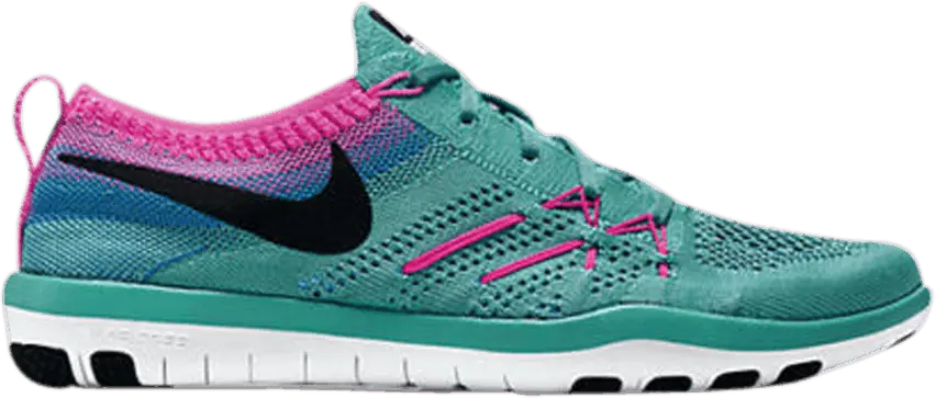  Nike Wmns Free TR Focus Flyknit &#039;Hyper Jade Pink Blast&#039;