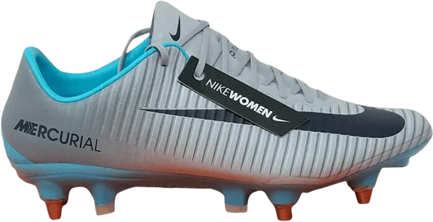  Nike Wmns Mercurial Vapor 11 SG Pro &#039;Wolf Grey Purple Dynasty&#039;