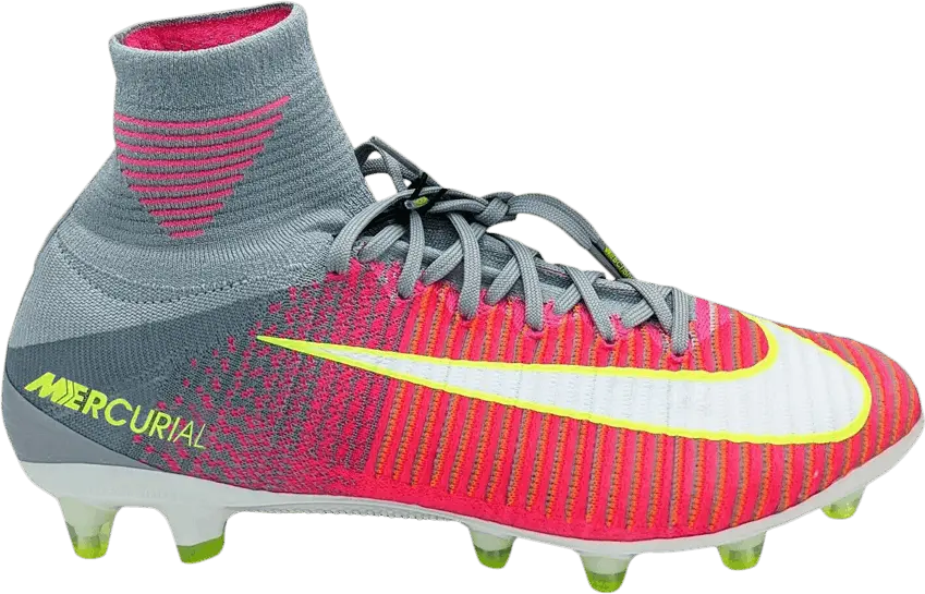  Nike Wmns Mercurial Superfly 5 AG Pro &#039;Hyper Pink Wolf Grey&#039;