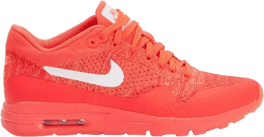  Nike Wmns Air Max 1 Ultra Flyknit &#039;Bright Crimson&#039;