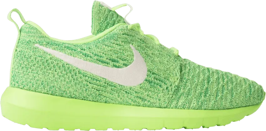  Nike Wmns Roshe One NM Flyknit &#039;Voltage Green&#039;