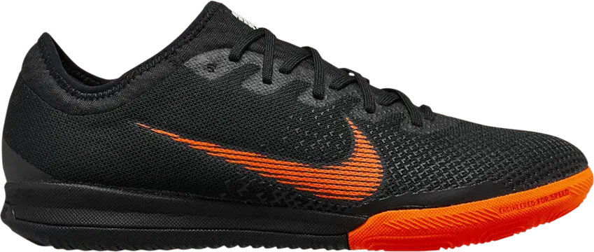  Nike VaporX 12 Pro IC &#039;Black Total Orange&#039;