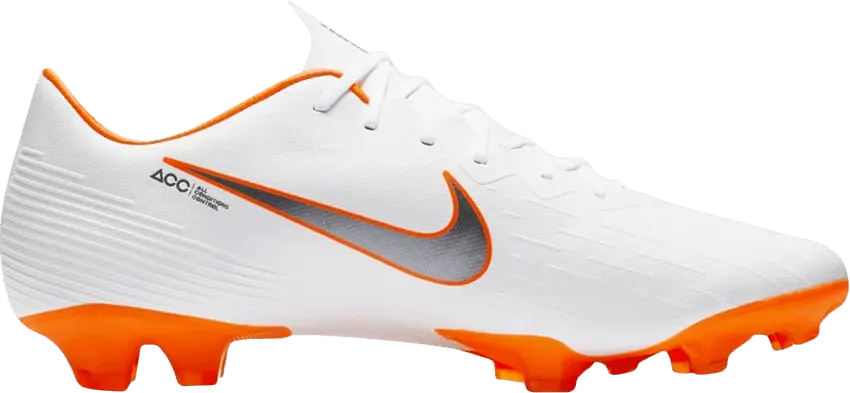  Nike Vapor 12 Pro FG &#039;White Total Orange&#039;
