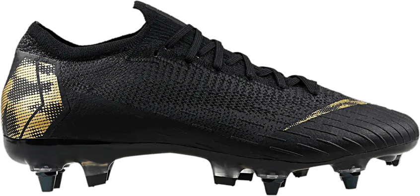  Nike Mercurial Vapor 12 Elite SG Pro AC &#039;Black Metallic Gold&#039;