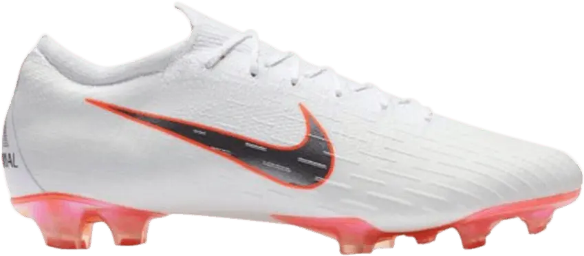  Nike Mercurial Vapor 12 Elite FG &#039;White Grey Orange&#039;