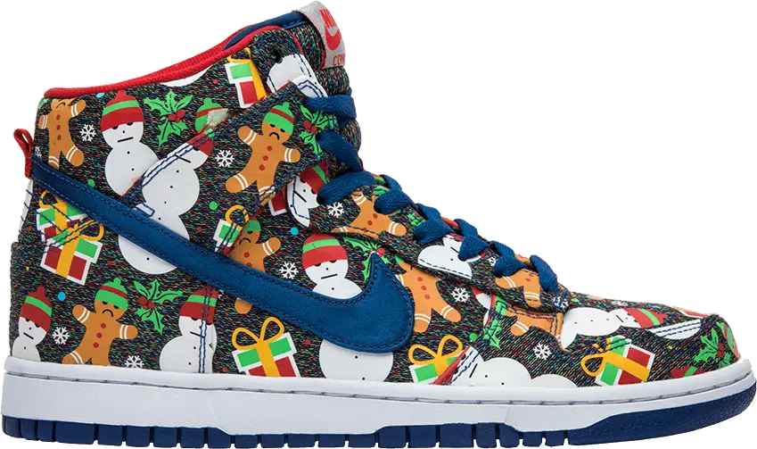  Nike SB Dunk High Concepts Ugly Christmas Sweater (2017) (GS)