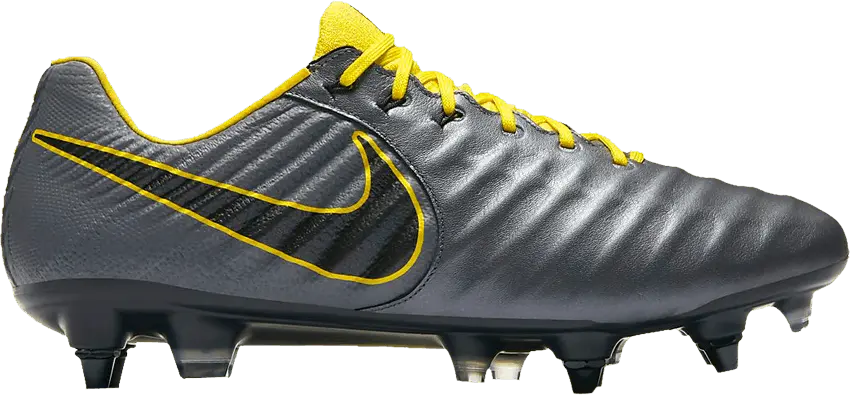  Nike Tiempo Legend 7 Elite SG Pro AC &#039;Grey Opti Yellow&#039;