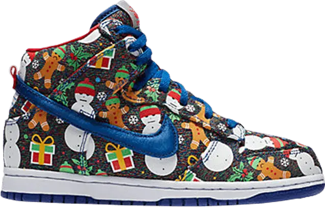  Nike SB Dunk High Concepts Ugly Christmas Sweater (2017) (PS)