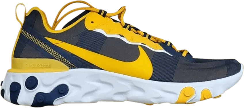  Nike React Element 55 &#039;West Virginia University&#039;