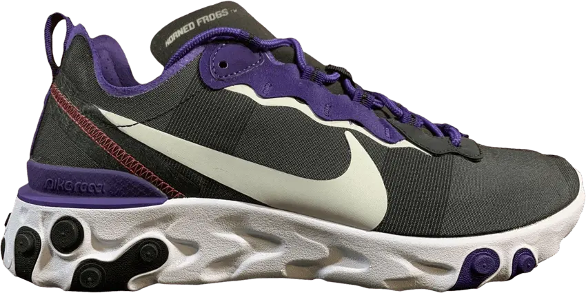 Nike React Element 55 &#039;TCU Horned Frogs&#039;