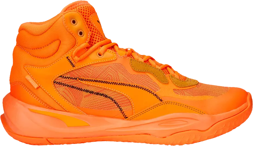 Puma Playmaker Pro Mid &#039;Laser - Ultra Orange&#039;