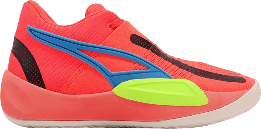  Puma Rise Nitro &#039;Fiery Coral Lime Squeeze&#039; Sample