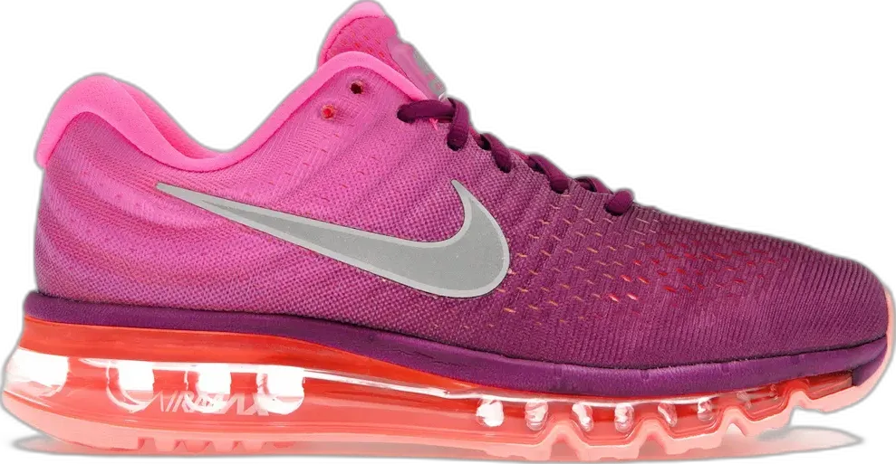  Nike Air Max 2017 Bright Grape Fire Pink (Women&#039;s)