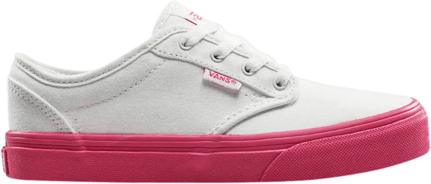  Vans Atwood Kids &#039;Pop Outsole - White Pink&#039;