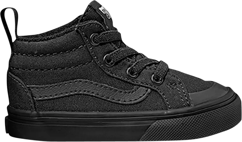 Vans Racer Mid Toddler &#039;Black&#039;