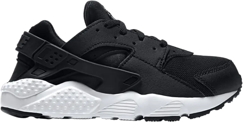 Nike Air Huarache Run Black White (PS)
