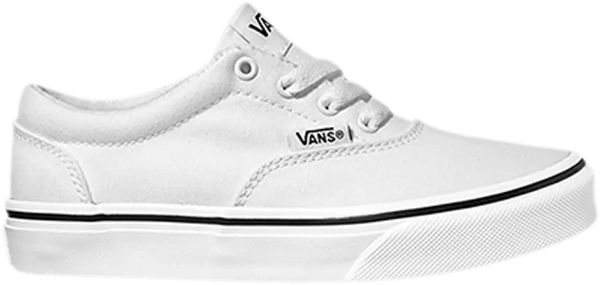  Vans Doheny Kids &#039;Black Foxing - White&#039;