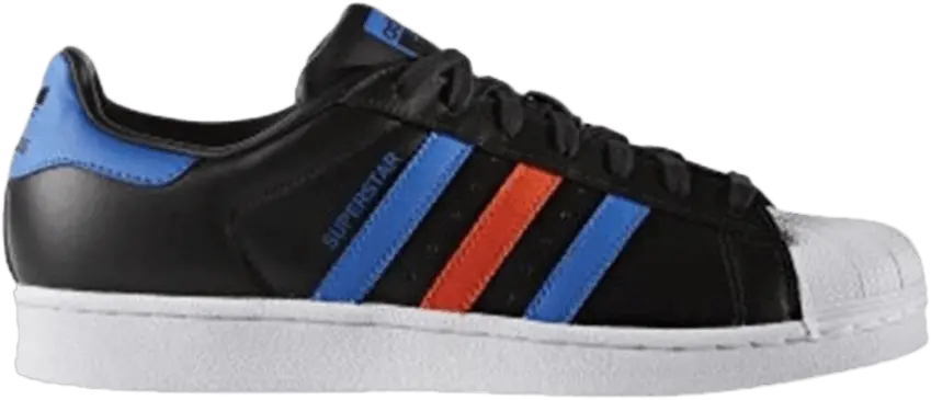  Adidas adidas Superstar Black/Blue-White