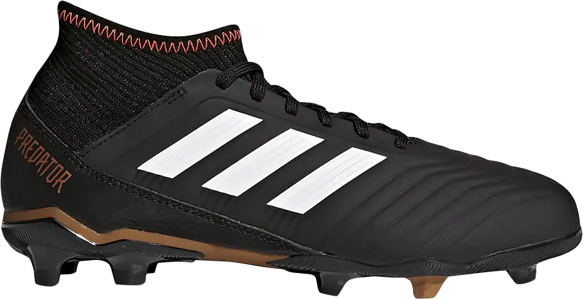 Adidas Predator 18.3 Firm Ground J &#039;Core Black&#039;