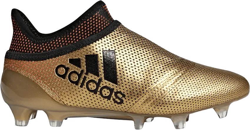 Adidas X 17+ Pure Speed FG J &#039;Gold Metallic&#039;