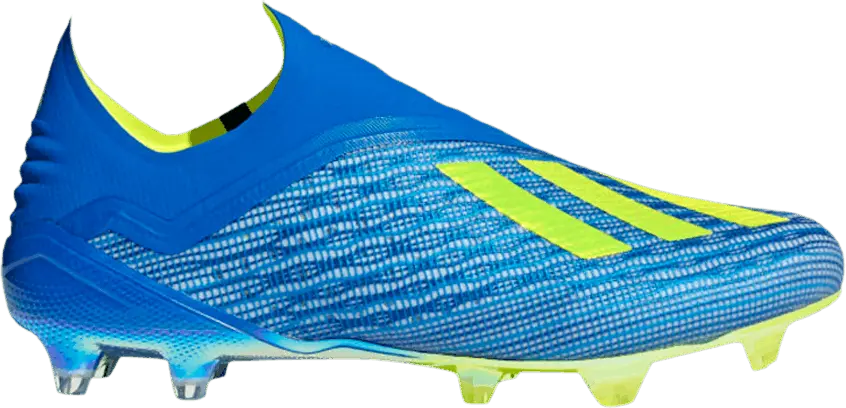 Adidas X 18+ FG &#039;Football Blue Solar Yellow&#039;