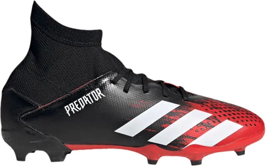  Adidas Predator 20.3 FG J &#039;Black Active Red&#039;
