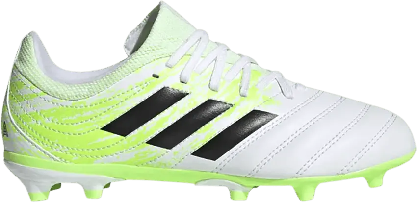  Adidas Copa 20.3 FG J &#039;White Signal Green&#039;