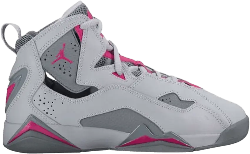  Jordan True Flight Wolf Grey Deadly Pink (GS)