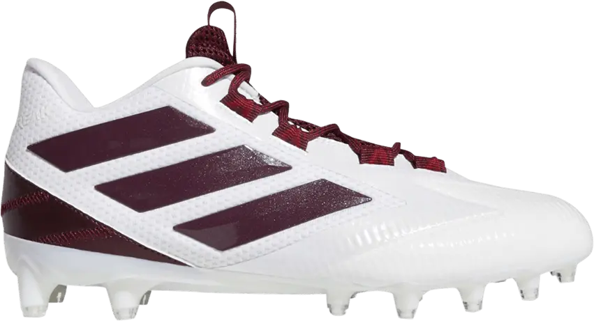  Adidas Freak Carbon Low &#039;White Maroon&#039;