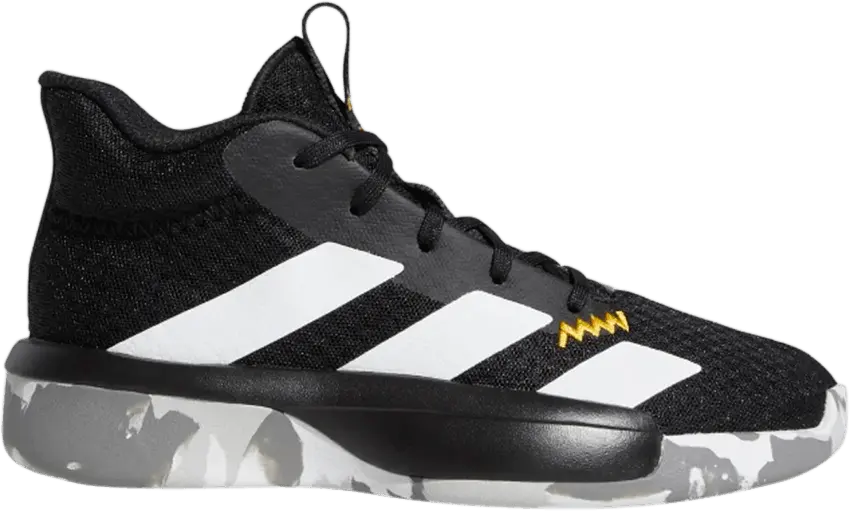 Adidas Pro Next 2019 J &#039;Black White Gold&#039;