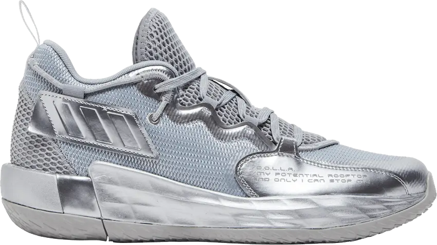  Adidas Dame 7 EXTPLY &#039;Silver Metallic&#039;