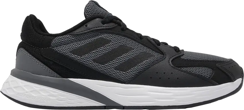 Adidas Wmns Response Run &#039;Black Dash Grey&#039;