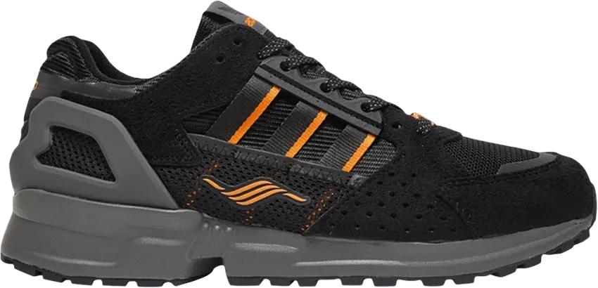  Adidas ZX 10000 C &#039;Black Bright Orange&#039; JD Exclusive